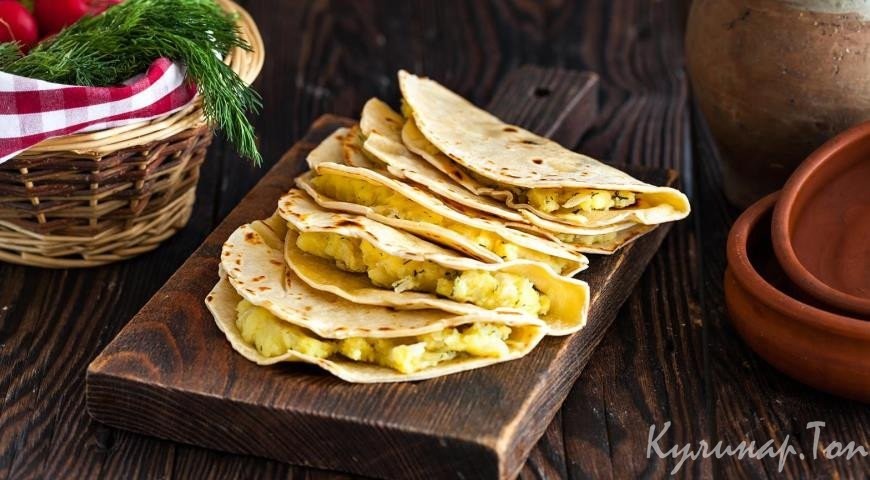 Кыстыбый с картофелем