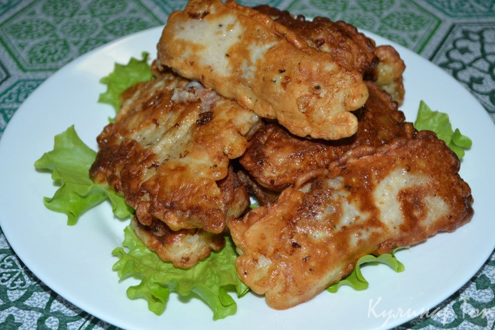 Морской язык в кляре