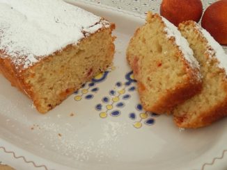 Постный кекс с апельсином