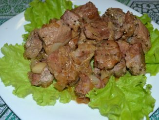 Шашлычок из свинины в рукаве