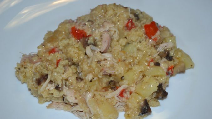 Жаркое из курицы с пшеном в горшочке-12 Жаркое из курицы с пшеном в горшочке