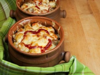 Запеканка из свинины с овощами