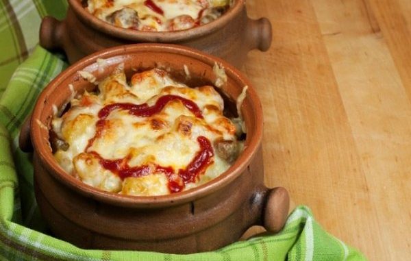 Запеканка из свинины с овощами Запеканка из свинины с овощами