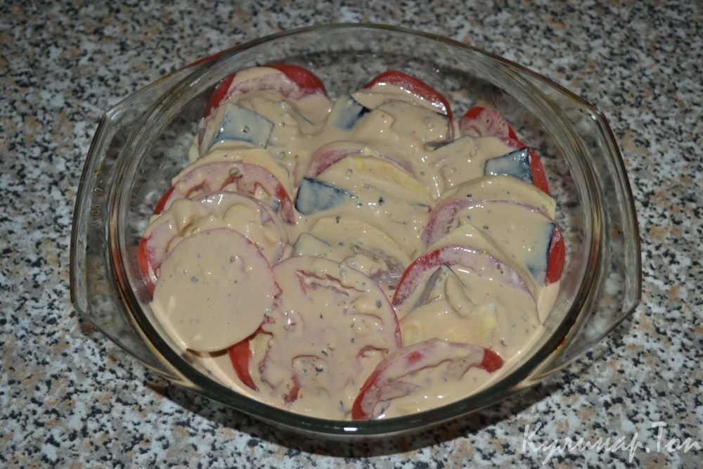 Пикантная скумбрия в духовке