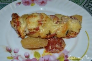 Пикантная скумбрия в духовке