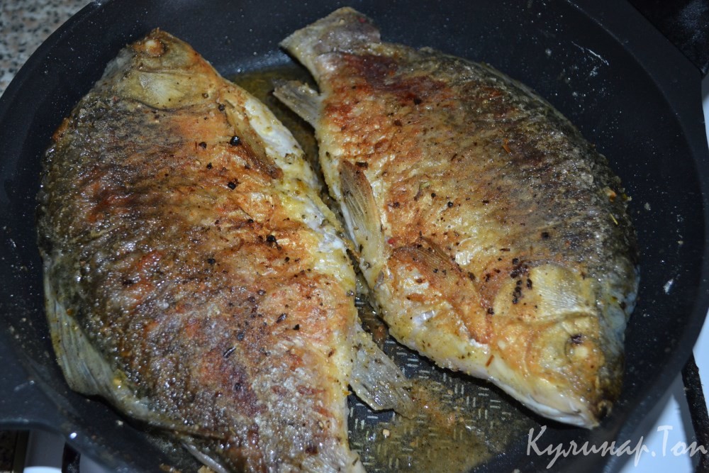 Жареный карась