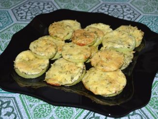 Кабачок под сырной «шубкой»