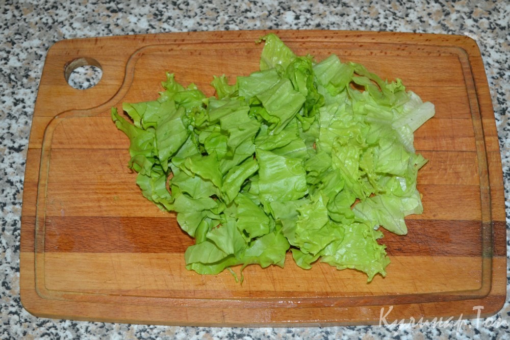 Салат с сельдью и яблоком
