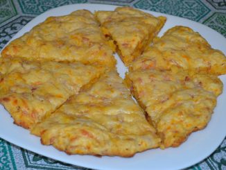 Сконы с сыром и беконом