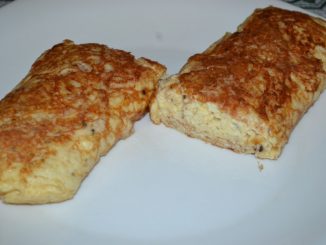 Яично-сырный рулет