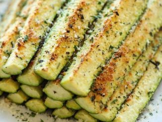Кабачки, запеченные в духовке с сыром