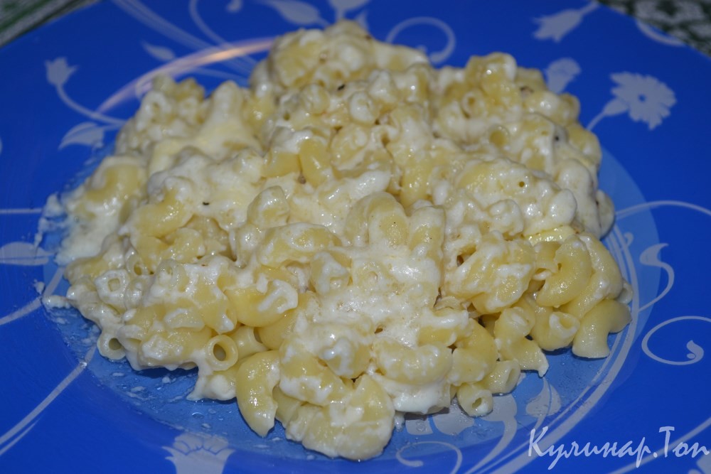 Макароны с сыром по-американски