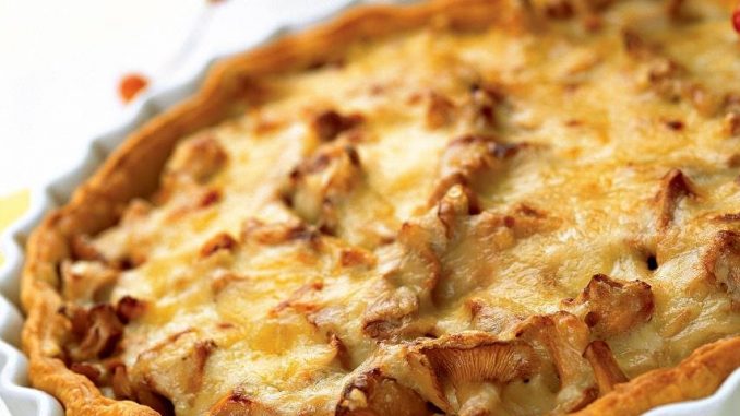 Пирог с лисичками Пирог с лисичками