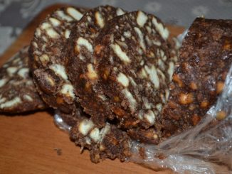Шоколадная колбаса