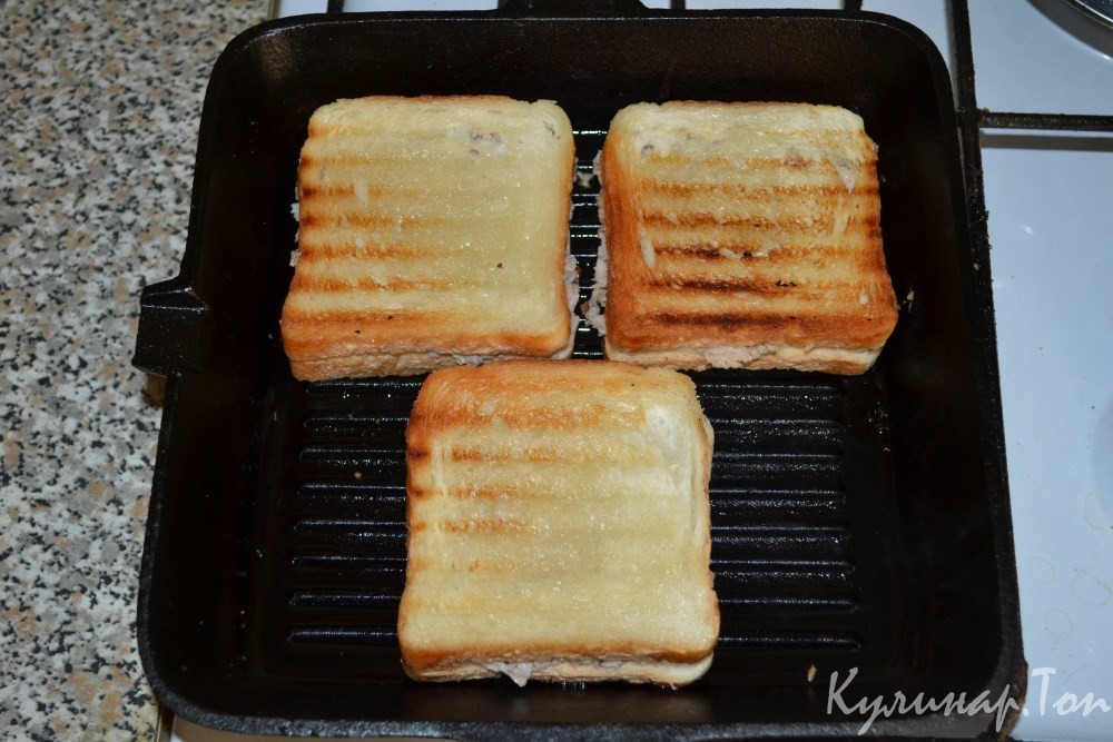 Сэндвичи с рыбными консервами