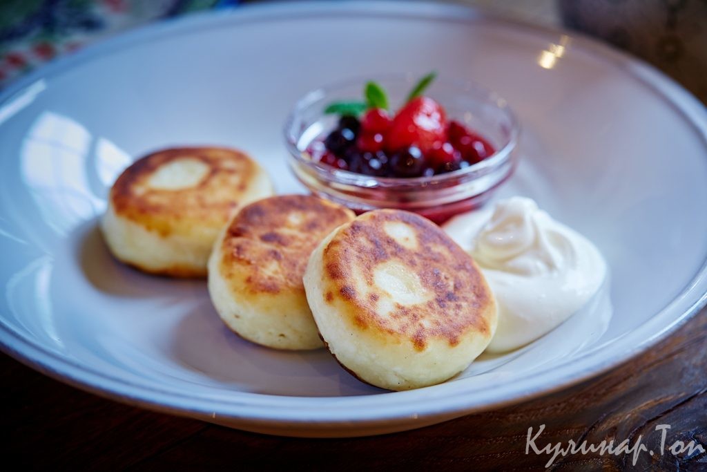Сырники из козьей рикотты