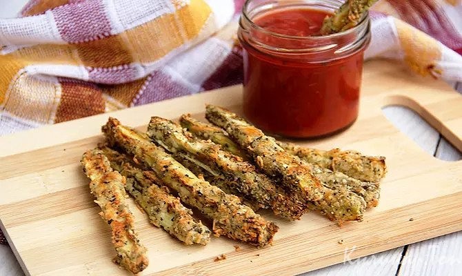 Закуска «Баклажановые палочки»
