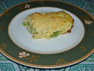 Запеканка из кабачка с сыром