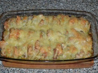 Запеканка из курицы с кабачком