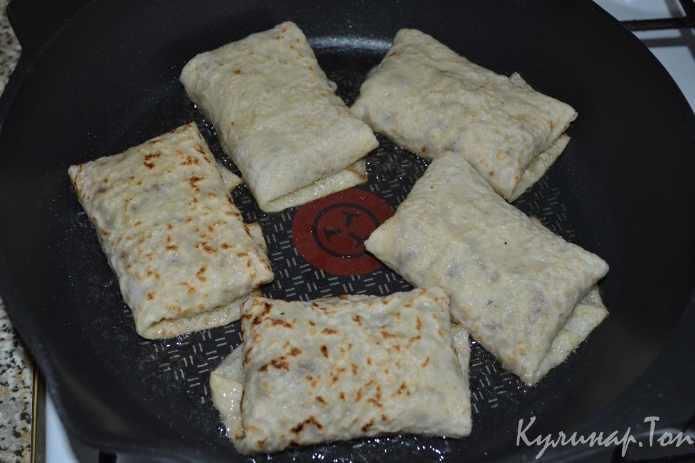Блинчики с мясом