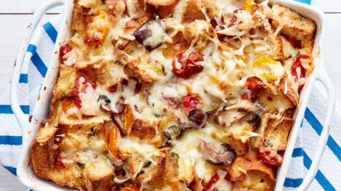 Mushroom and Three-Cheese Strata (Статьи)