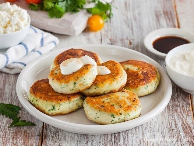 Сырники с брынзой