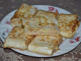 Бекон в лаваше