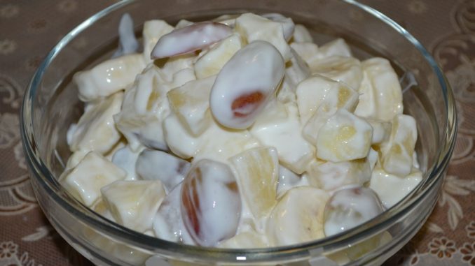 Фруктовый салат с ананасами-07 Фруктовый салат с ананасами