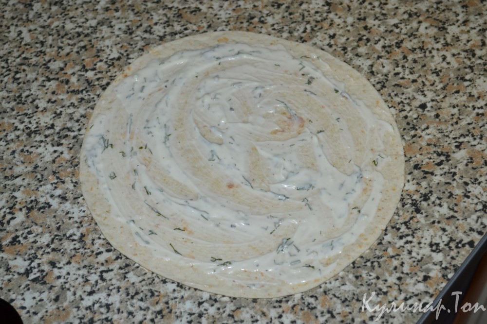 Кукурузные лепешки с курицей
