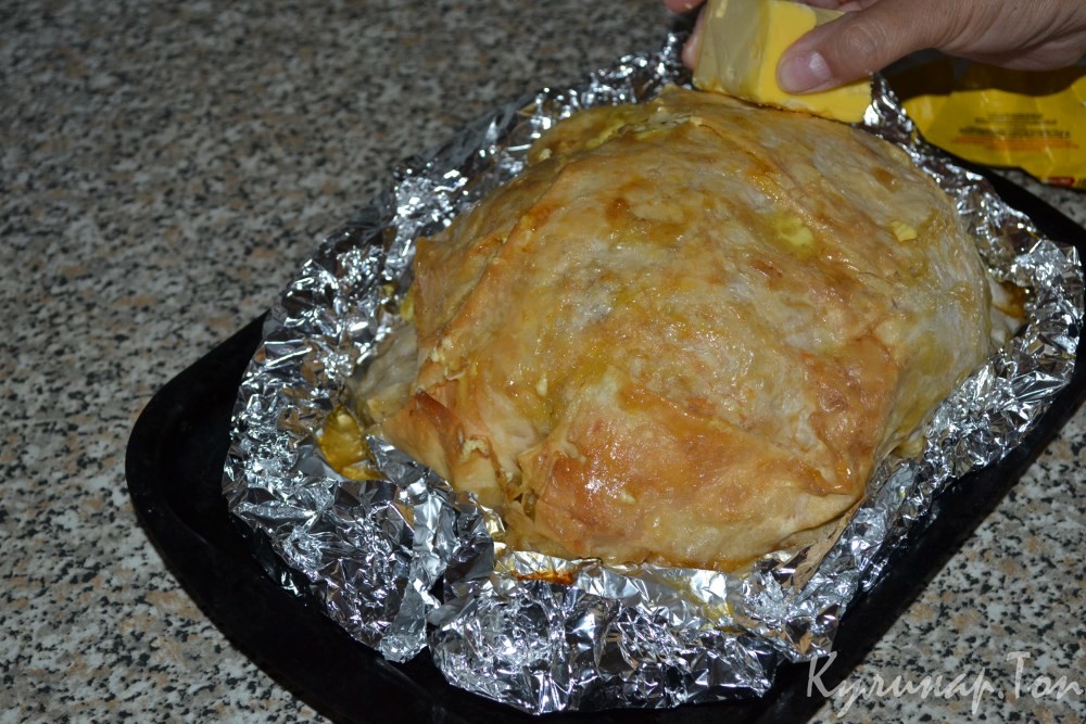 Курица в лаваше
