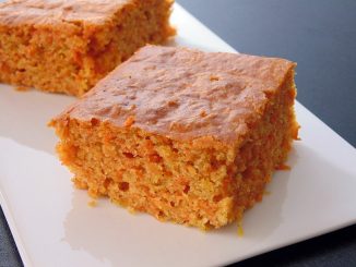 Морковный пирог с апельсином