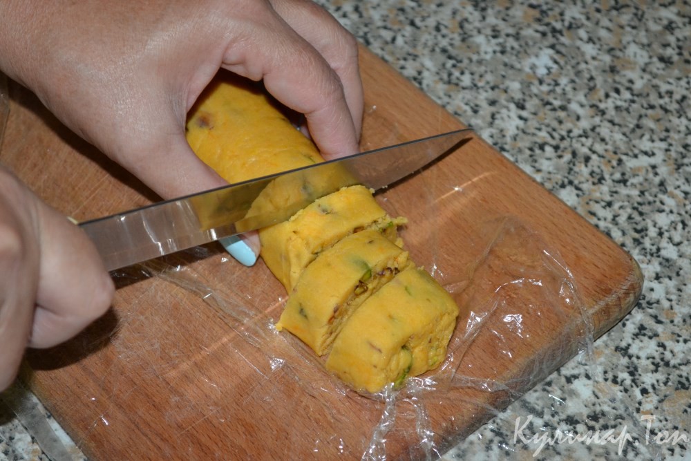 Печенье с фисташками