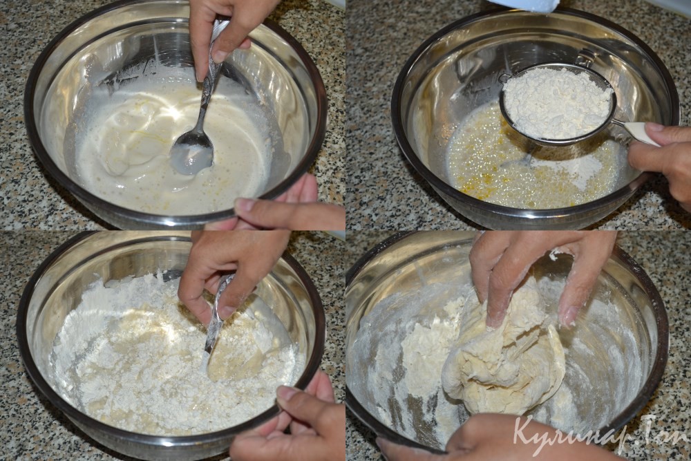 Пирожки с капустой на кефире