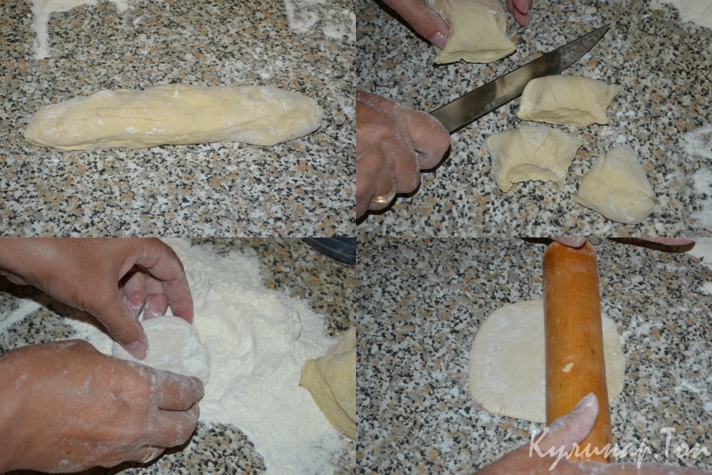 Пирожки с капустой на кефире