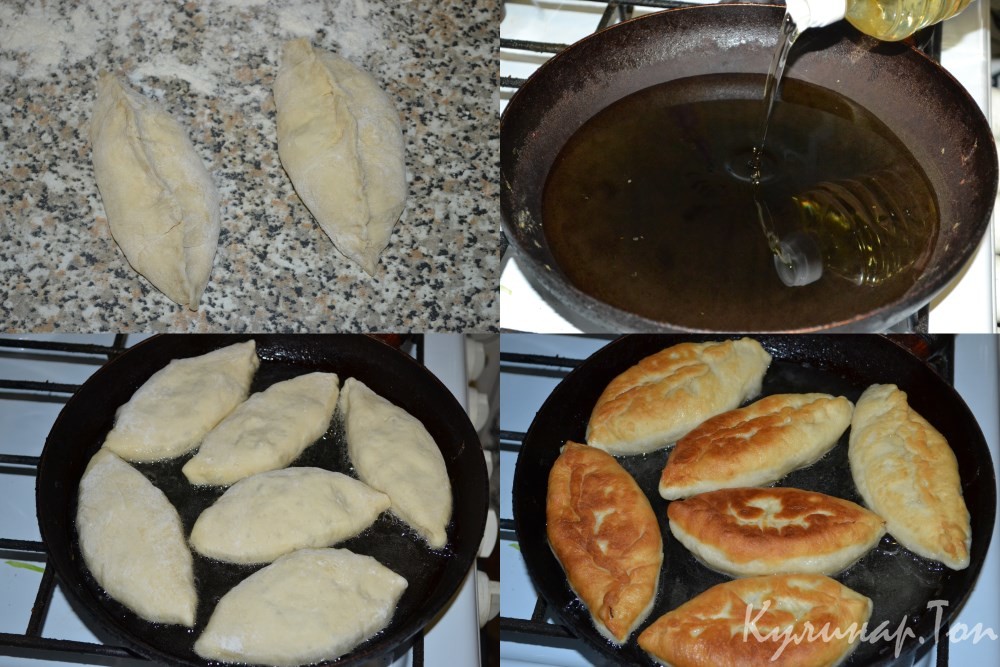 Пирожки с капустой на кефире