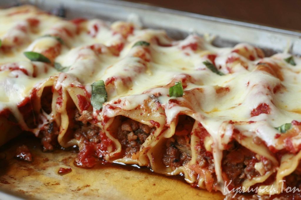 Каннеллони с индейкой