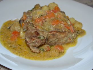 Жаркое из бараньих ребрышек