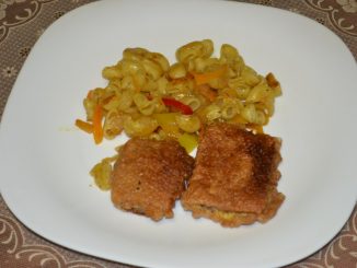 Куриные котлетки в вафлях