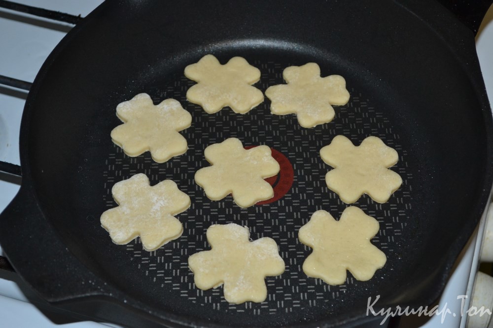 Печенье на сковороде