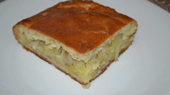 Пирог с картофелем и капустой-10 Пирог с картофелем и капустой