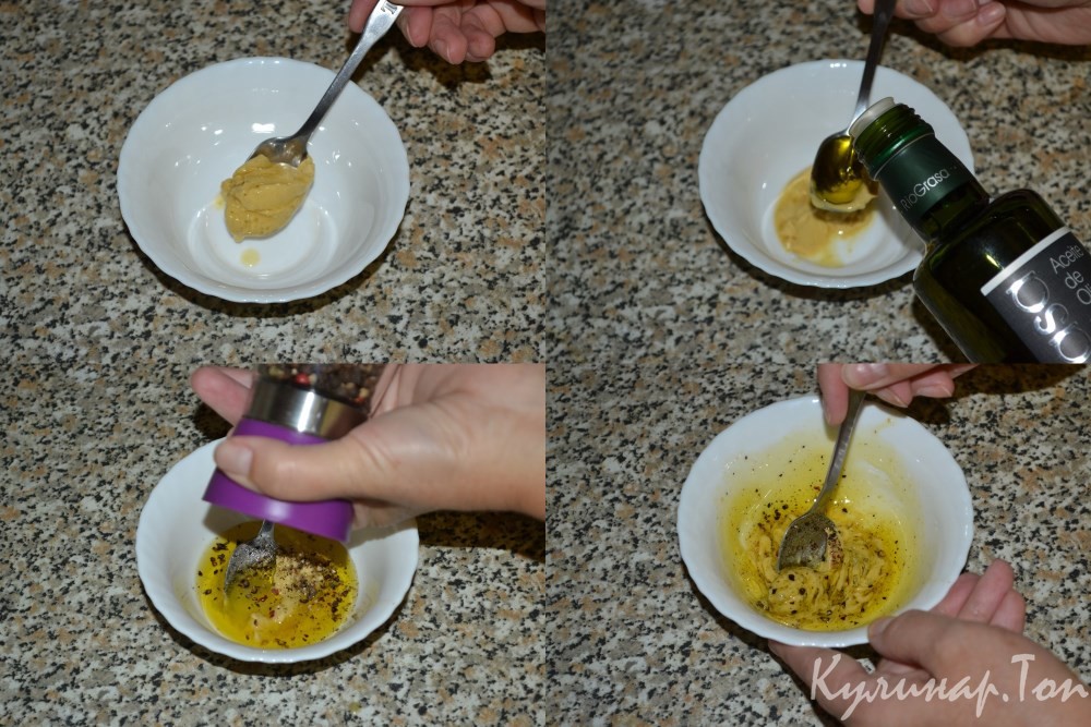 Салат из авокадо с яйцами и орехами