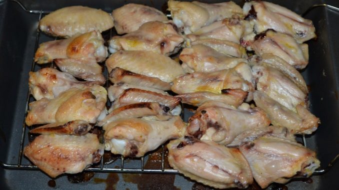 Куриные крылышки в медово-горчичном соусе-04 Куриные крылышки в медово-горчичном соусе