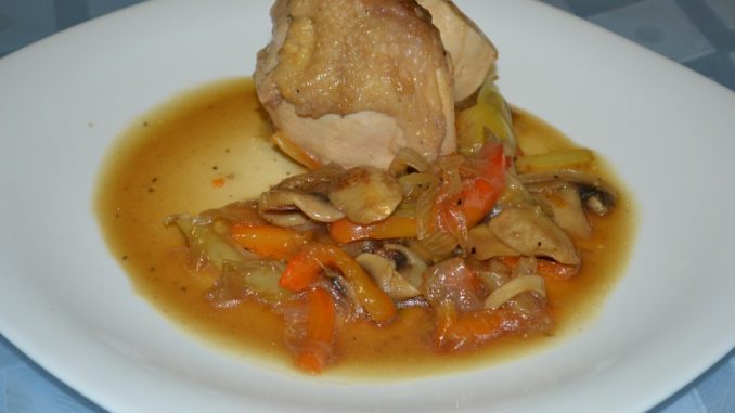 Курица с шампиньонами и перцем-06 Курица с шампиньонами и перцем