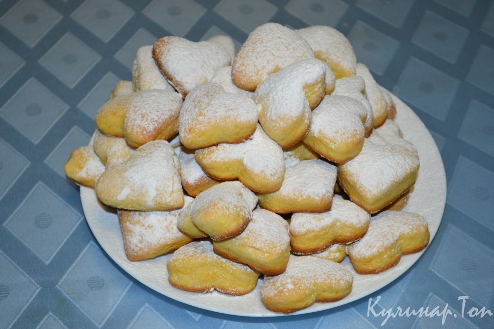 Мягкое сметанное печенье