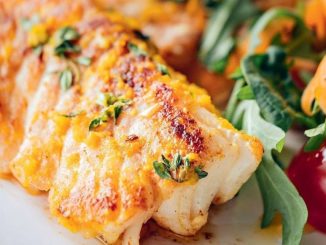 Треска с апельсиновым маслом