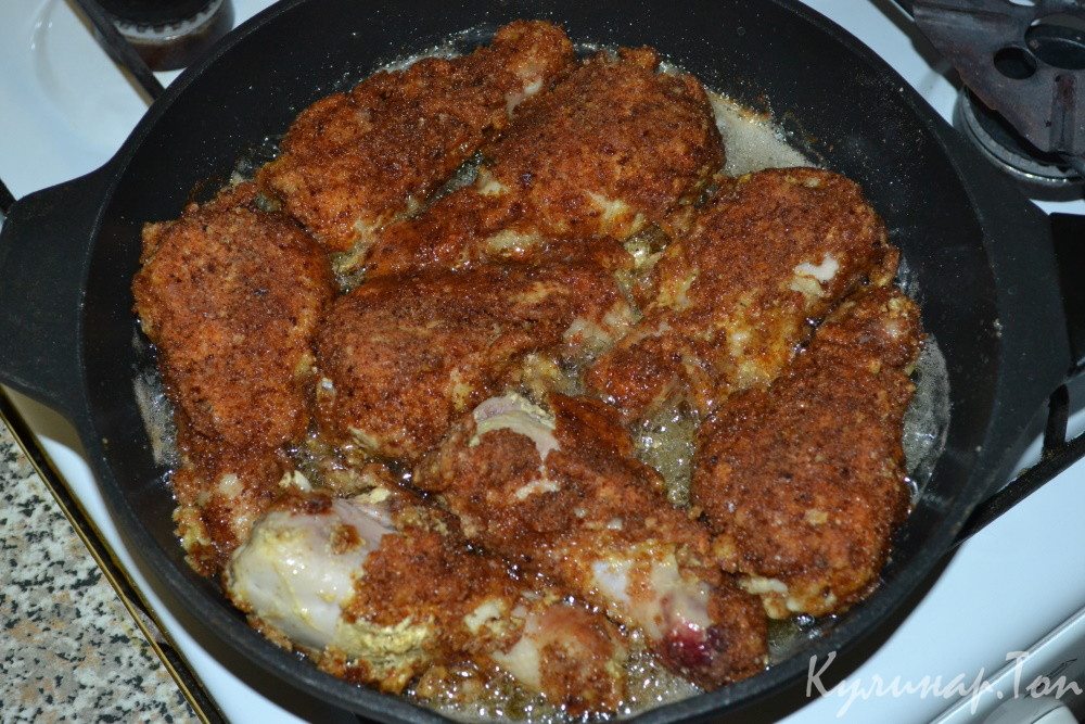 Куриные ножки как KFC