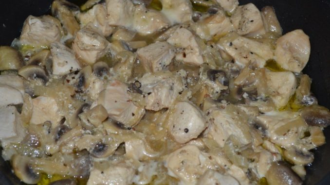 Курица с шампиньонами-10 Курица с шампиньонами