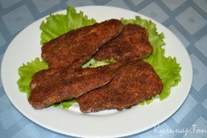 Скумбрия в панировке