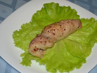 Свиные рулетики с начинкой