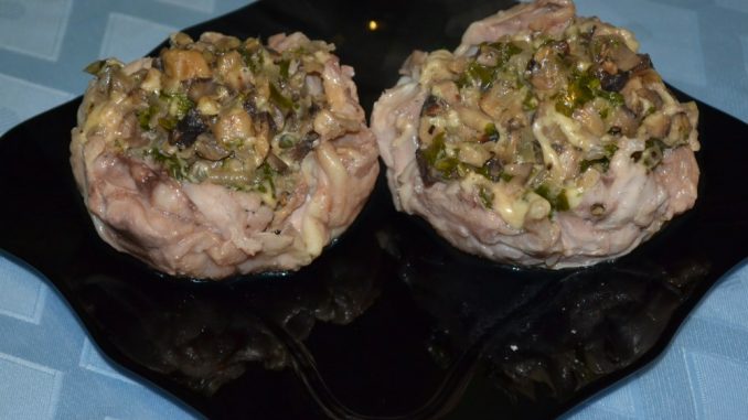 Бомбочки из курицы с шампиньонами-10 Бомбочки из курицы с шампиньонами